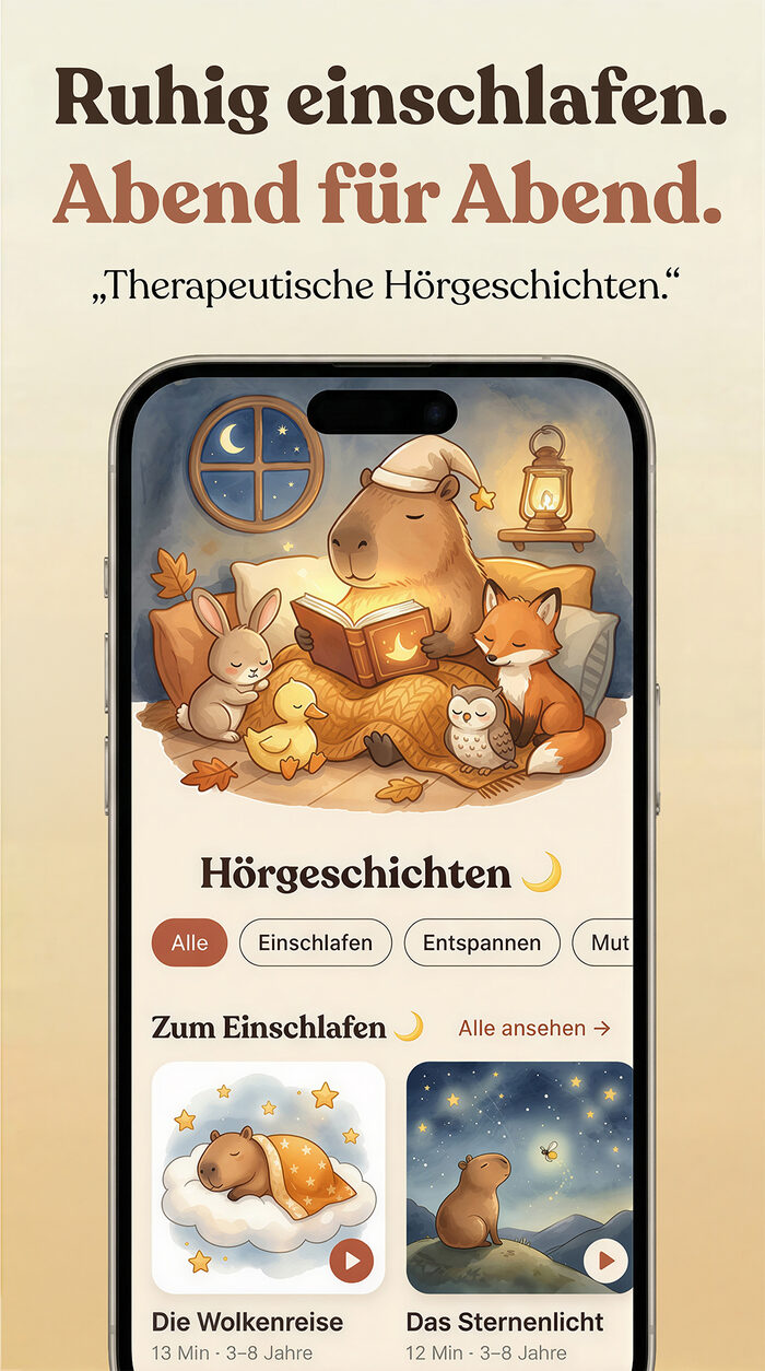 Ruhig einschlafen. Abend für Abend.